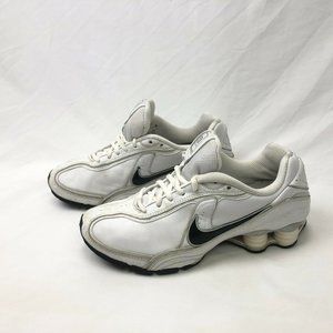 Nike Shox NZ Women's Size 8 White Black Running Shoes Design VTG 2006 VJ-1 EUC